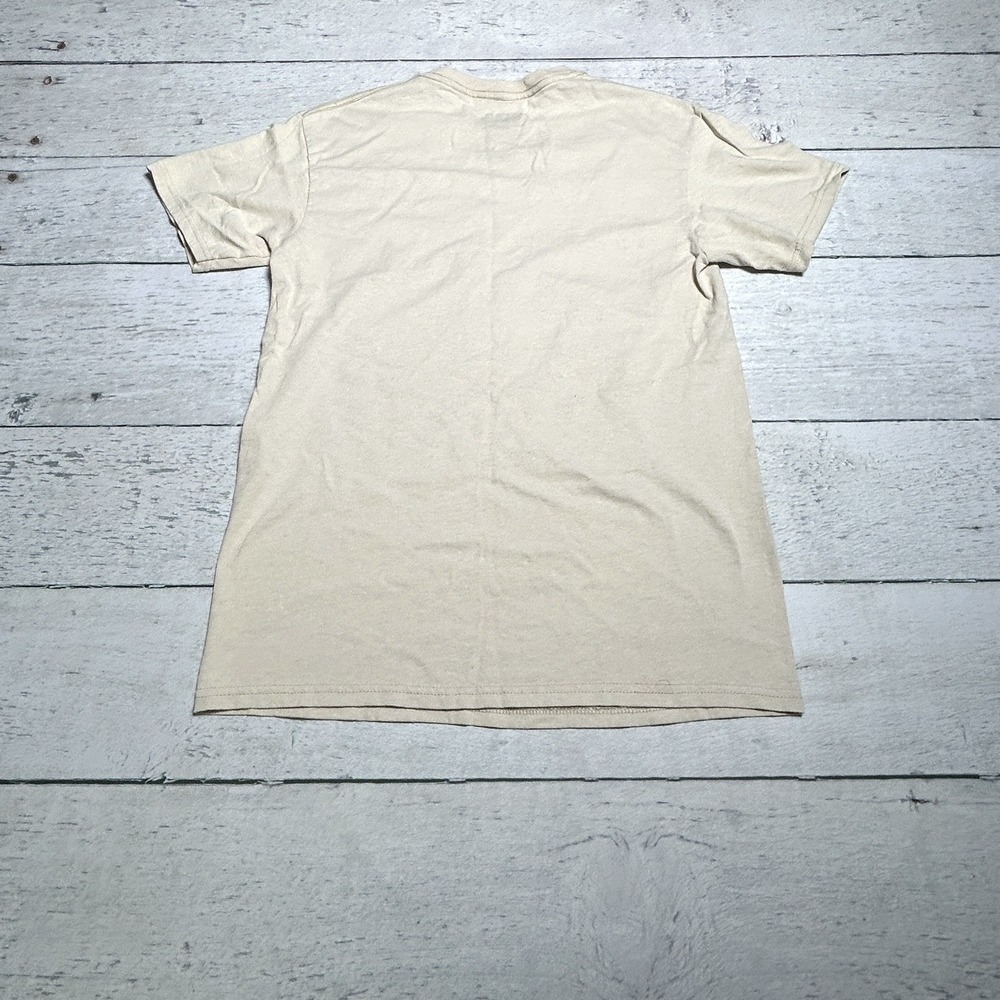 Mad Engine Star Wars Beige Graphic T-Shirt Mens Small PO4 JCP288